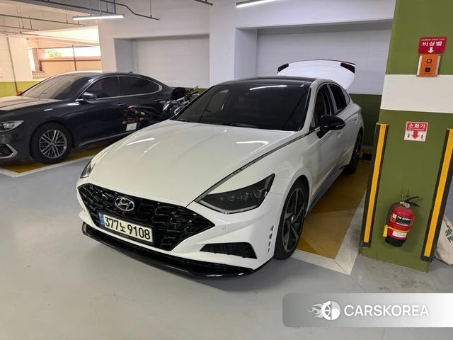 Hyundai Sonata (DN8) 2021 Белый из Кореи