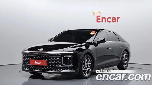 Hyundai Grandeur (GN7) 2023 Черный из Кореи