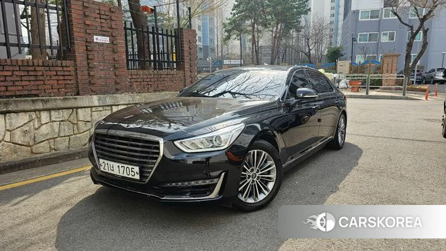 Genesis EQ900 2018 Черный из Кореи