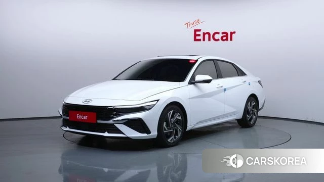 Hyundai The New Avante (CN7) 2025 Белый из Кореи