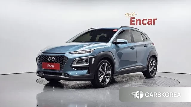 Hyundai Kona 2020 Синий из Кореи