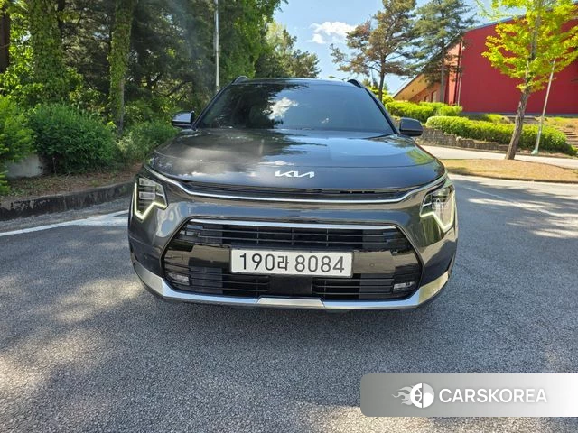Kia Di Ol Nu Niro 2023 Серый из Кореи