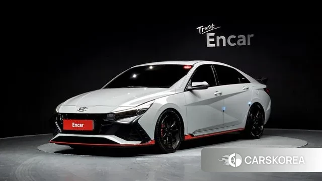 Hyundai Avante (CN7) 2022 Серебристо-серый из Кореи