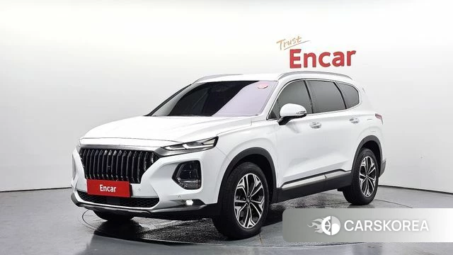 Hyundai Santa Fe TM 2019 Белый из Кореи