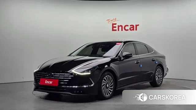 Hyundai Sonata Hybrid (DN8) 2021 Черный из Кореи