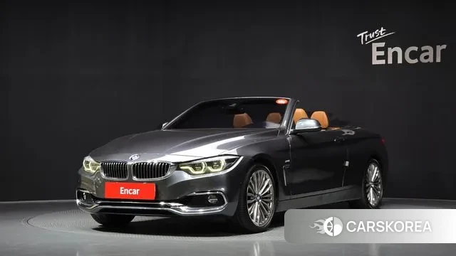 BMW 4 Series (F32) 2018 Серый из Кореи