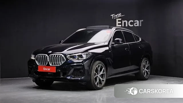 BMW X6 (G06) 2023 Синий из Кореи
