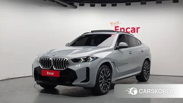 BMW X6 (G06) 2025 Серебристо-серый из Кореи