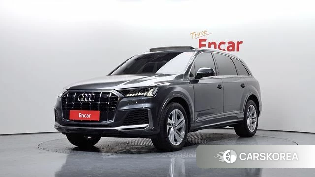 Audi Q7 (4M) 2021 Серый из Кореи