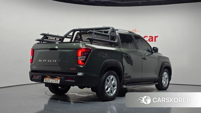 Ssangyong The New Rexton Sport 2022 Темно-зеленый из Кореи
