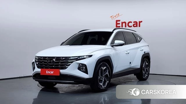 Hyundai Tucson (NX4) 2021 Белый из Кореи