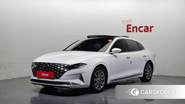 Hyundai The New Grandeur IG Hybrid 2022 Белый из Кореи
