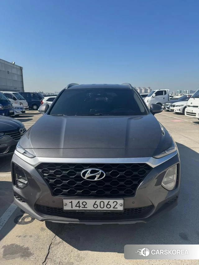 Hyundai Santa Fe TM 2019 Серый из Кореи