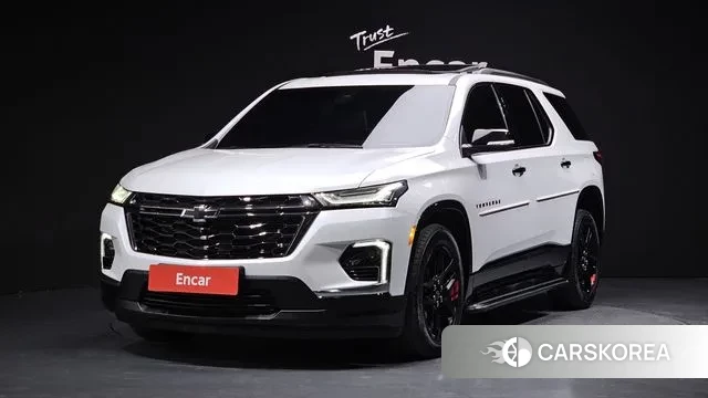 Chevrolet (GM Daewoo) Traverse 2023 Белый из Кореи