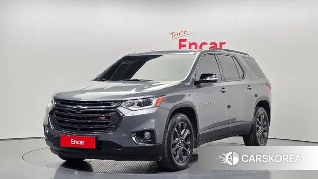 Chevrolet (GM Daewoo) Traverse 2019 Серый из Кореи