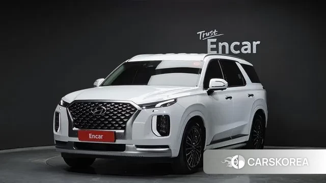 Hyundai Palisade 2021 Белый из Кореи