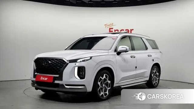Hyundai Palisade 2022 Белый из Кореи