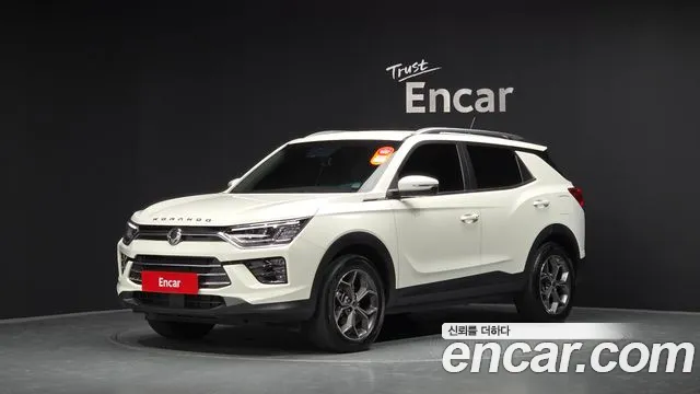 Ssangyong Beautiful Korando 2020 Белый из Кореи