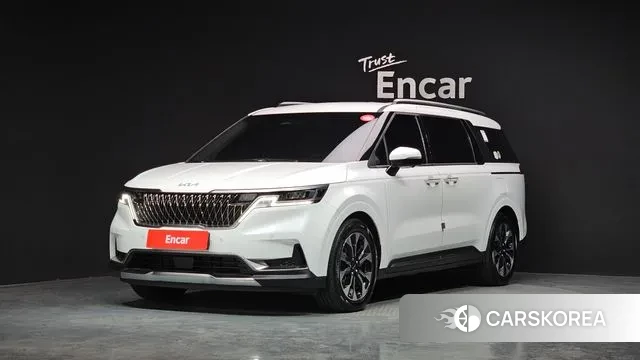 Kia Carnival 4th generation 2023 Белый из Кореи