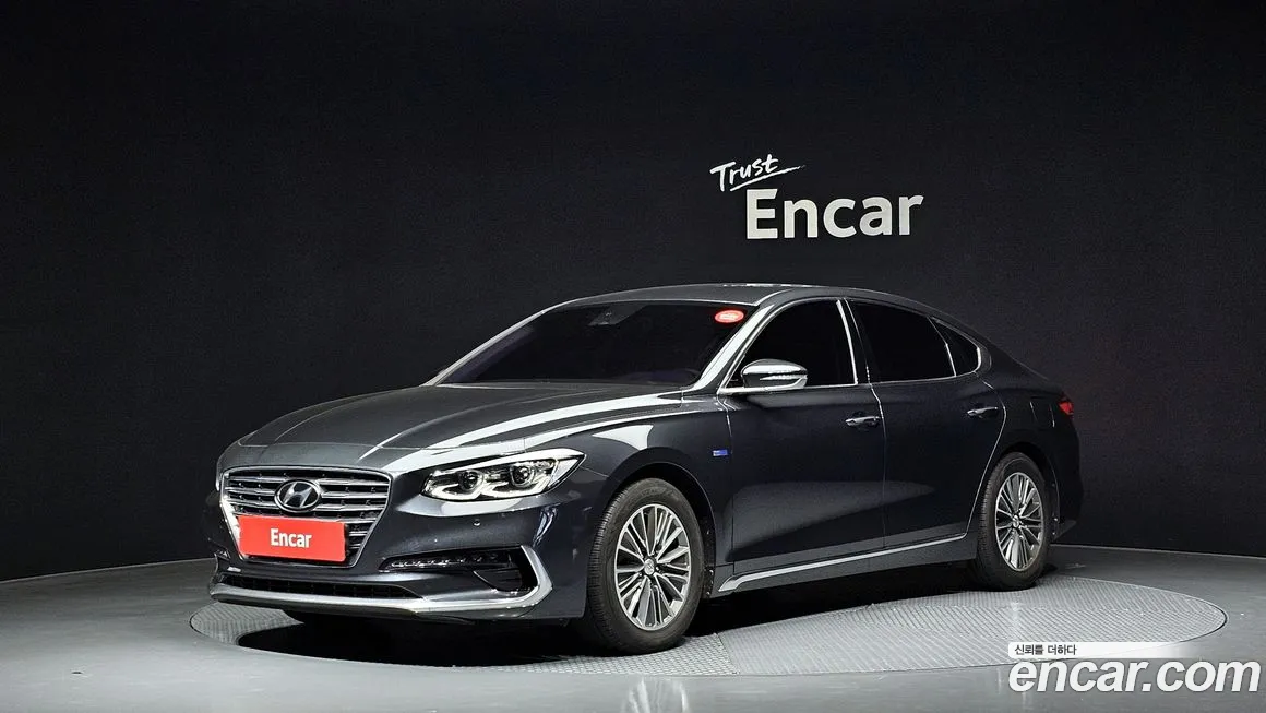 Hyundai Grandeur IG Hybrid 2018 Серый из Кореи