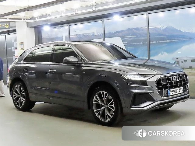 Audi Q8 (4M) 2021 Серый из Кореи