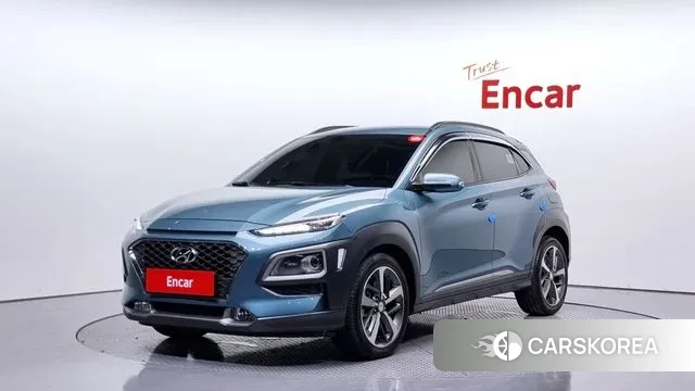 Hyundai Kona 2019 Синий нефрит из Кореи