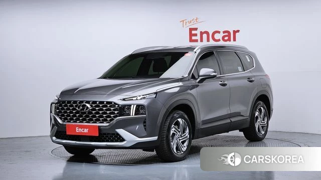 Hyundai The New Santa Fe 2022 Серый из Кореи