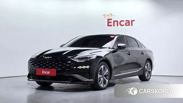 Kia K8 Hybrid 2021 Черный из Кореи