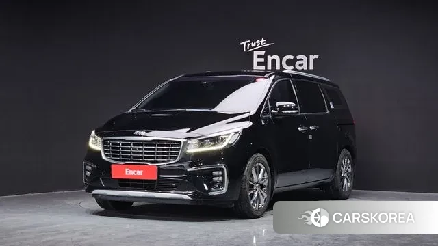 Kia The New Carnival 2019 Черный из Кореи