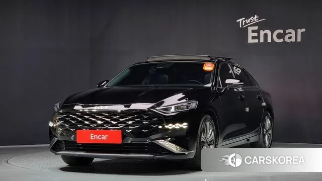 Kia K8 2021 Черный из Кореи