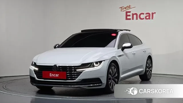 Volkswagen Arteon 2019 Белый из Кореи