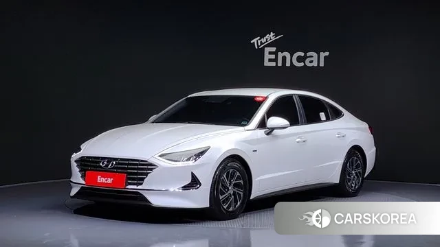 Hyundai Sonata Hybrid (DN8) 2019 Белый из Кореи