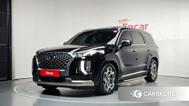 Hyundai Palisade 2022 Черный из Кореи