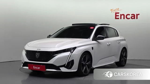 Peugeot 308 Third generation 2023 Белый из Кореи