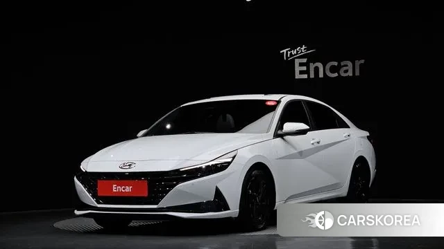 Hyundai Avante (CN7) 2020 Белый из Кореи