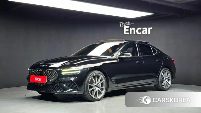 Genesis The New G70 2023 Черный из Кореи