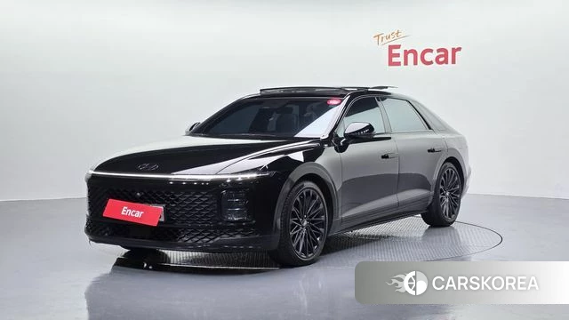 Hyundai Grandeur Hybrid (GN7) 2023 Черный из Кореи