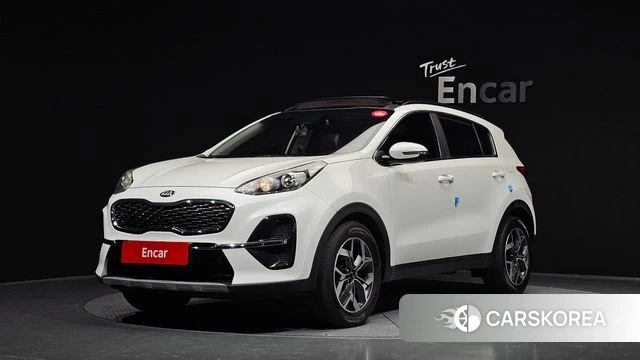 Kia Sportage The Bold 2019 Белый из Кореи
