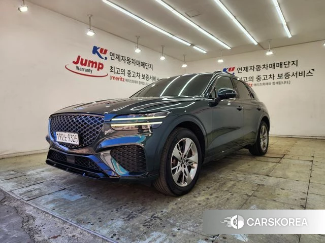 Genesis GV70 2021 Светло-зеленый из Кореи