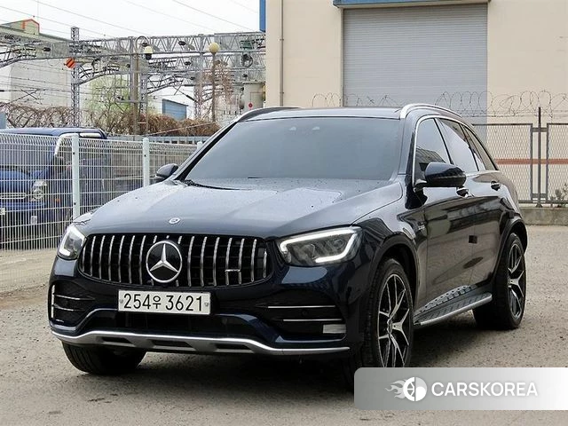 Mercedes-Benz GLC-Class X253 2020 Синий из Кореи