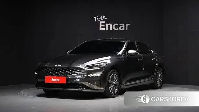 Kia K8 Hybrid 2021 Серый из Кореи