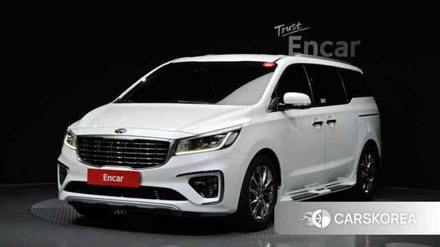Kia The New Carnival 2019 Белый из Кореи