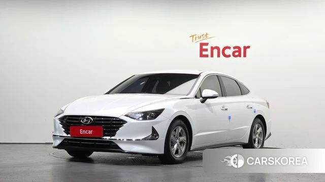 Hyundai Sonata (DN8) 2019 Белый из Кореи