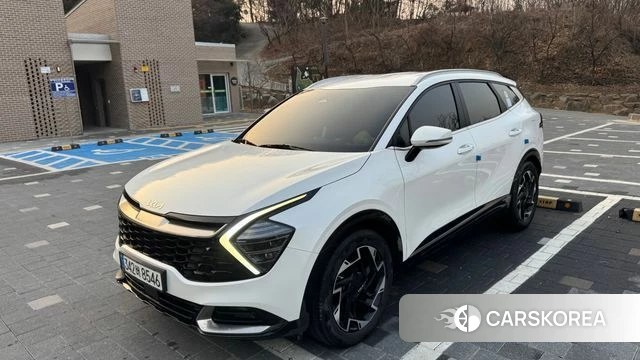 Kia Sportage 5th Generation 2022 Белый из Кореи