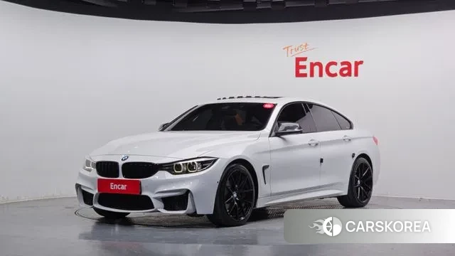 BMW 4 Series (F32) 2018 Белый из Кореи