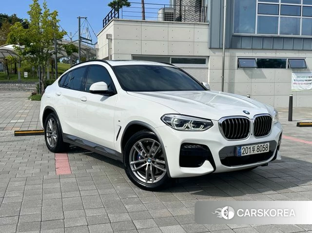 BMW X4 (G02) 2021 Белый из Кореи
