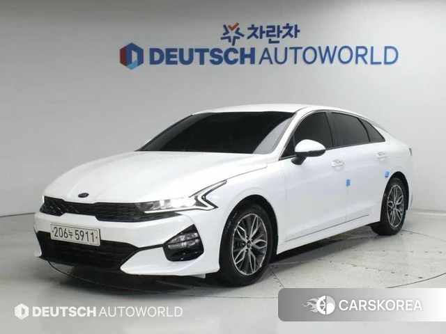 Kia K5 3rd generation 2020 Белый из Кореи
