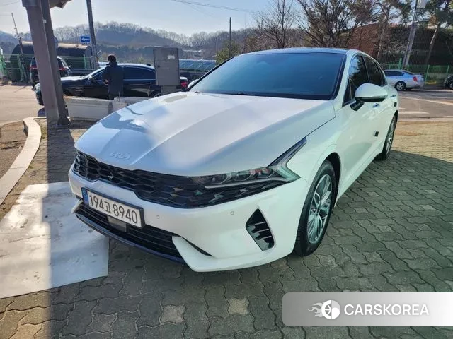 Kia K5 Hybrid 3rd Generation 2022 Белый из Кореи