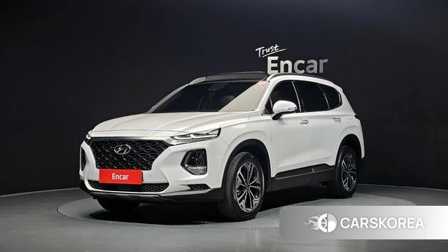 Hyundai Santa Fe TM 2018 Белый из Кореи