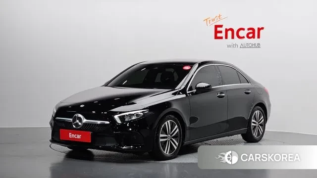Mercedes-Benz A-Class W177 2022 Черный из Кореи